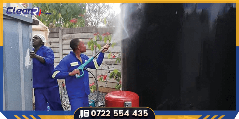 Water Tank Disinfection in Nairobi, Kenya